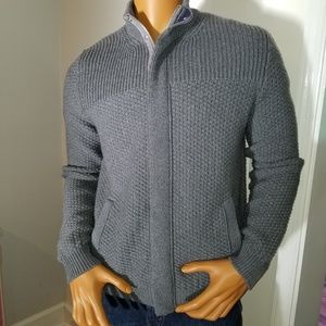 Eleventy Wool Grey Cardigan XXL